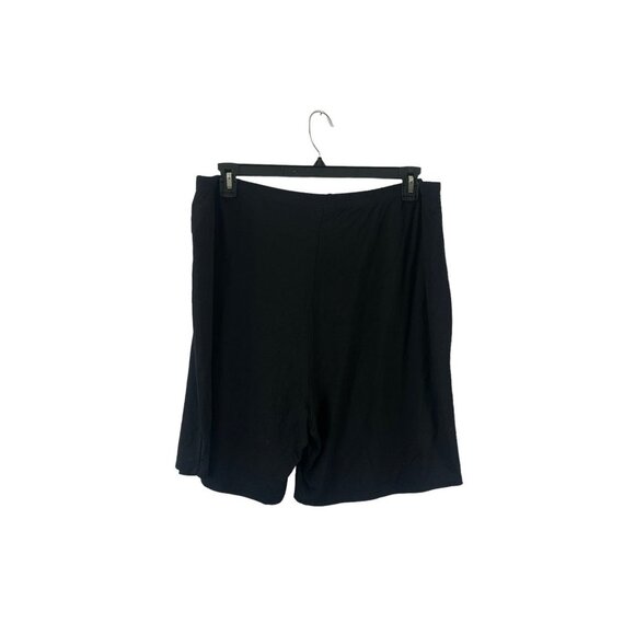 Shein Curve Women's Black Comfy Shorts - Picture 2 of 5